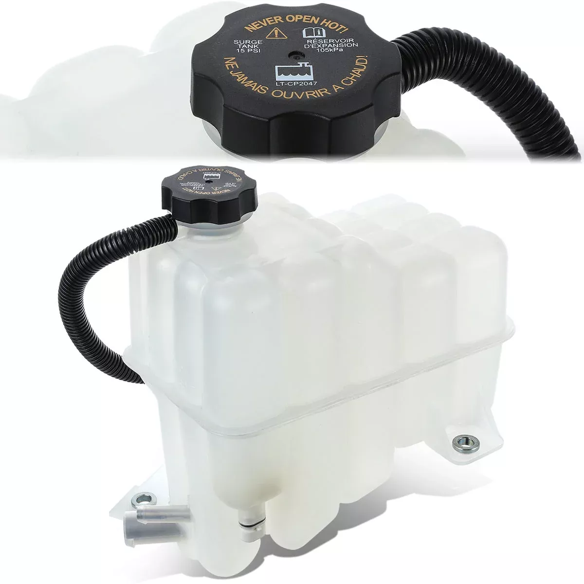 01-06 Chevy Silverado GMC Sierra 2500 HD 3500 Coolant Overflow Reservoir w / Cap