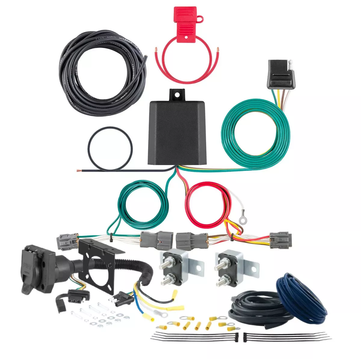 14 - 14 KIA Sedona CURT Trailer Brake Controller 7-Way Upgrade Kit7WK1616