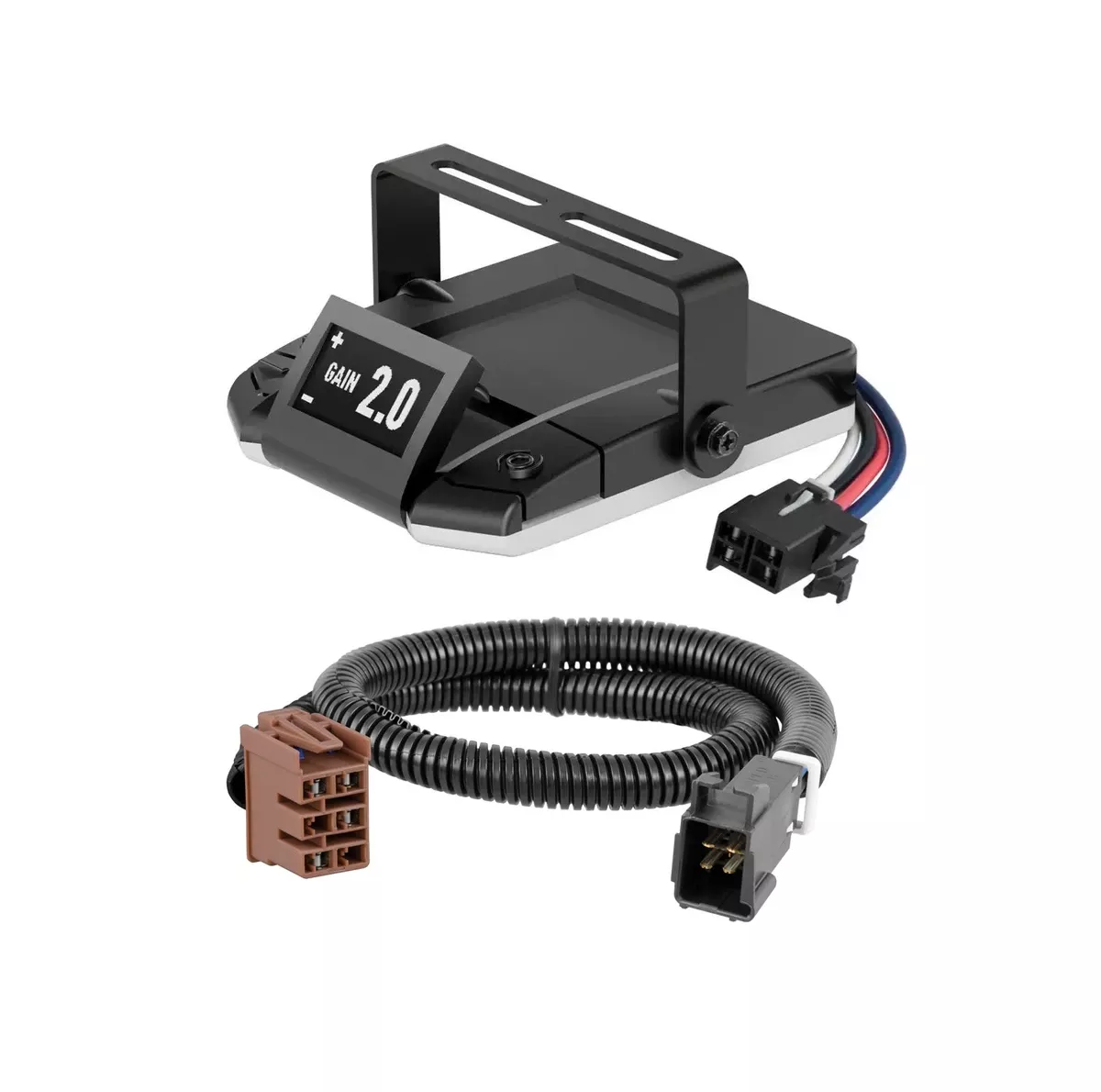 2003-2006 Chevrolet Avalanche 1500 All CURT Assure Proportional 1-4 Axel Auto Leveling Motion-Sensing Trailer Brake Controller