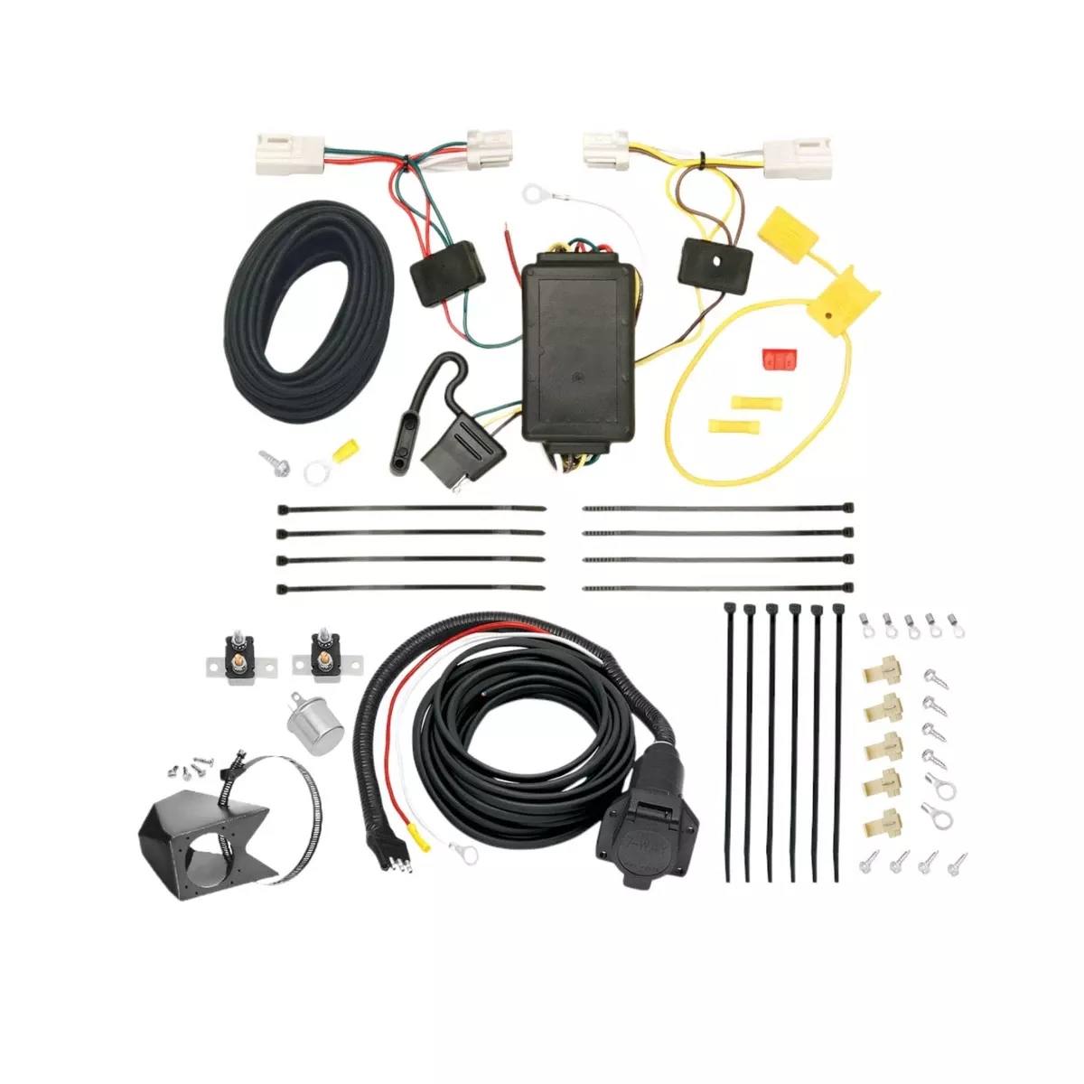 2011-2019 Mitsubishi Outlander SportTekonsha Custom 7-Way + Brake Controller Install Kit