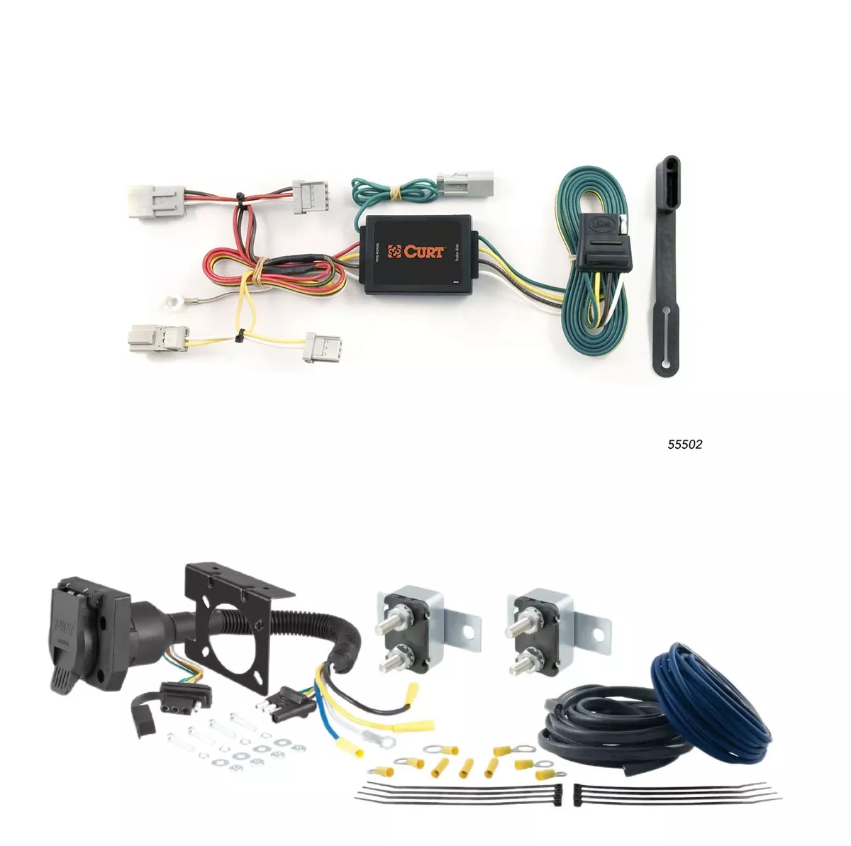 96 - 00 Toyota RAV4 CURT Trailer Brake Controller 7-Way Upgrade Kit7WK2426