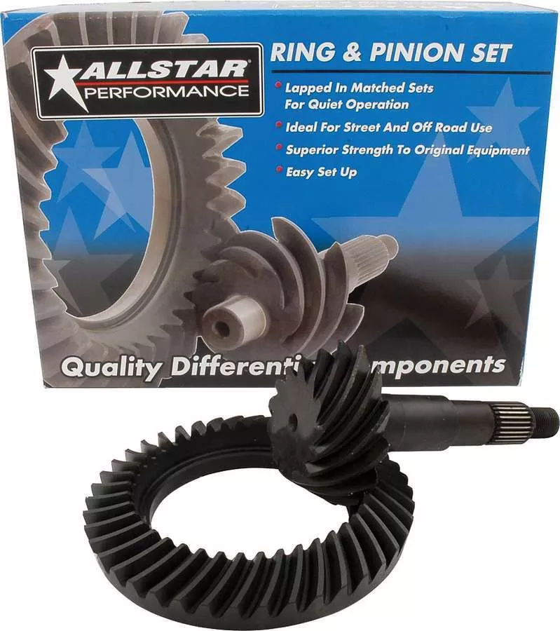 Allstar Performance ALL70117 Ring and Pinion Gear Set for GM 7.5 Inch 4.10 Ratio 27 Spline 2 Series