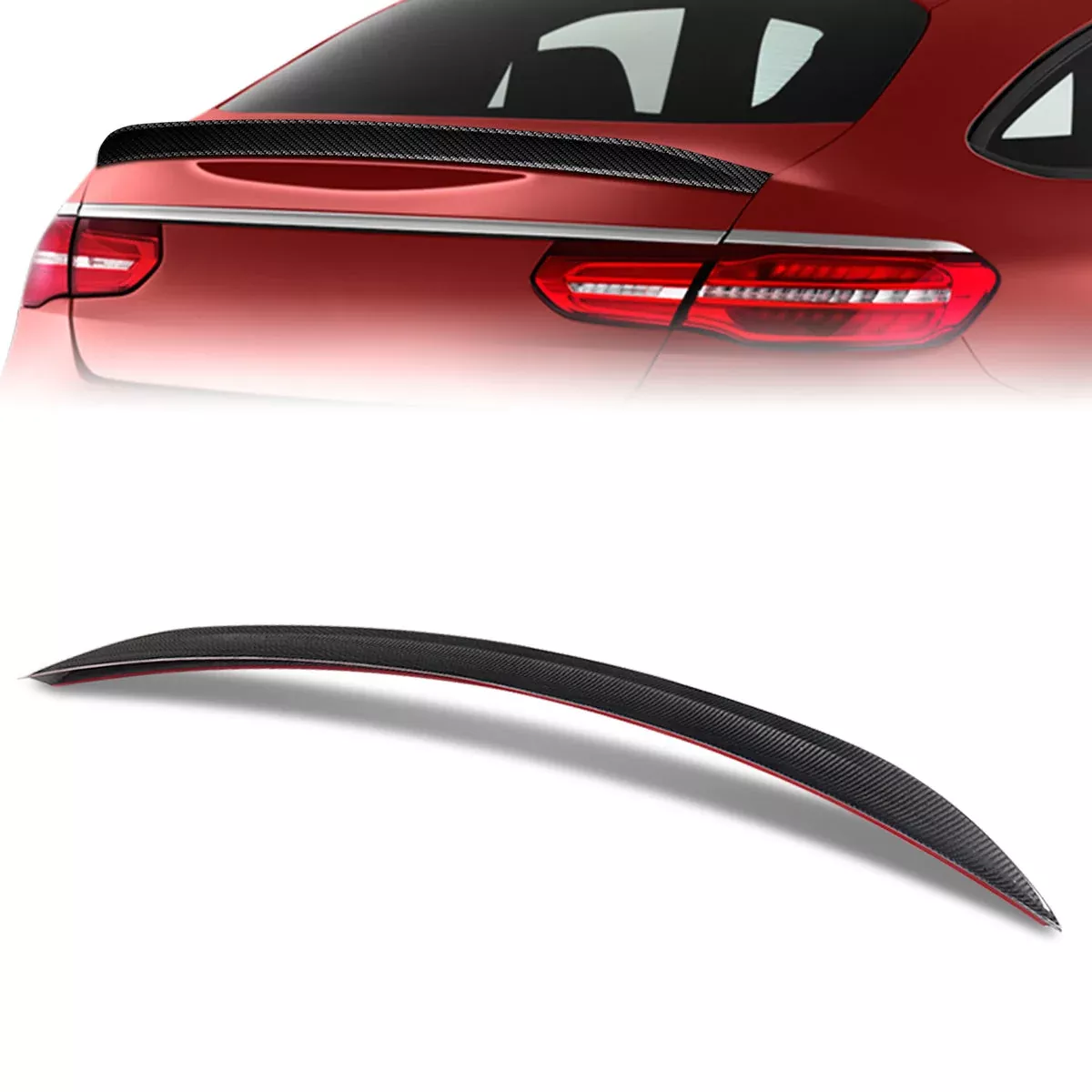 AMG-Type Carbon Fiber Rear Trunk Lid Spoiler 16-19 Mercedes-benz GLE