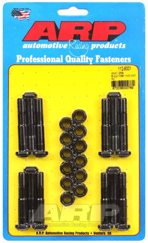 ARP AMC 258 6-cylinder Rod Bolt Kit
