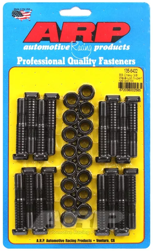 ARP BB Chevy 3/8in Wave-Loc High Performance Rod Bolt Kit