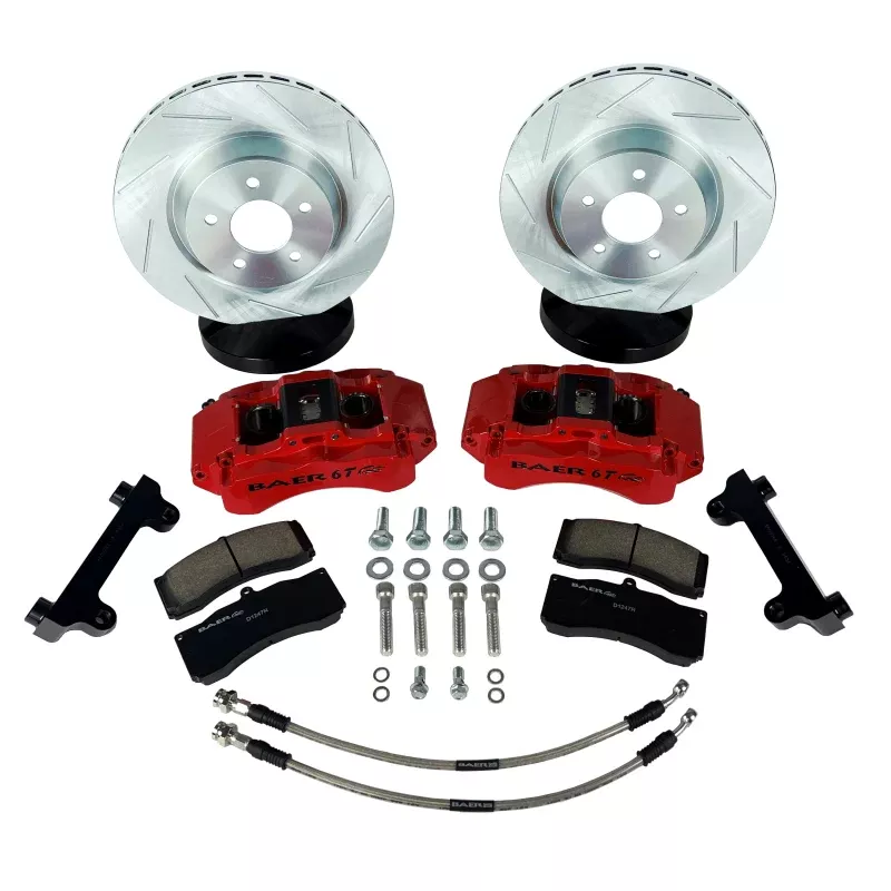 Baer Brakes 20-25 Jeep Gladiator 13.5in 6T Front SZ Brake Kit - Black