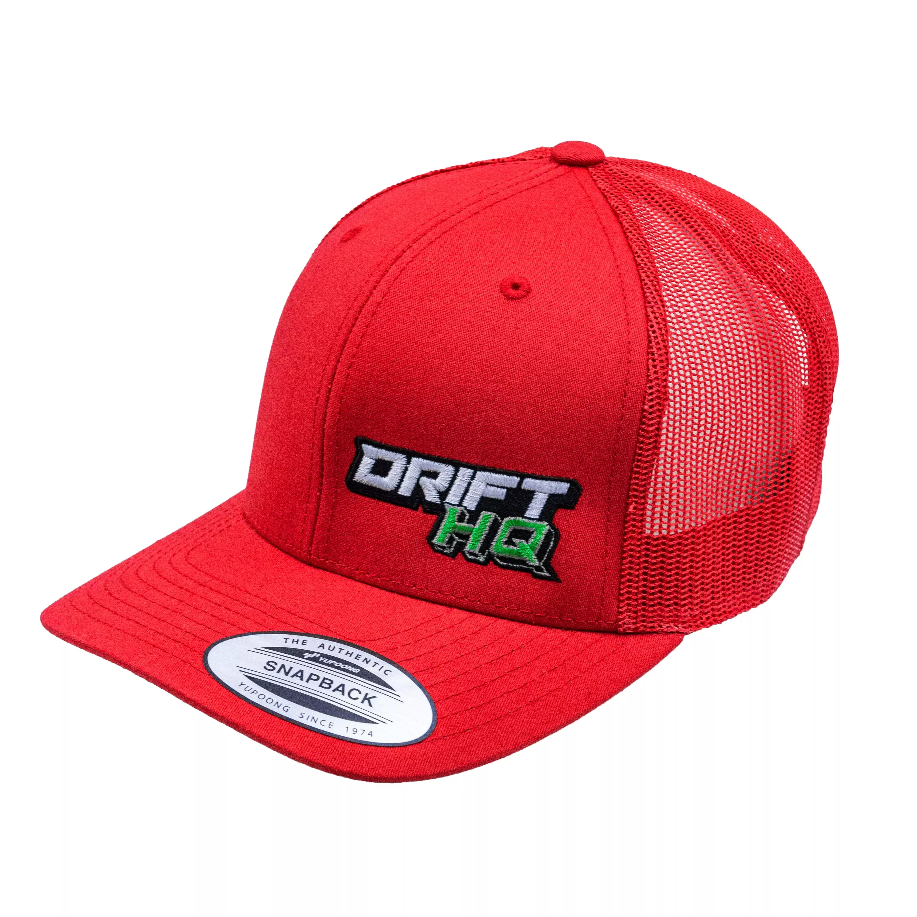 Drift HQ - RED TRUCKER HAT (NEW)