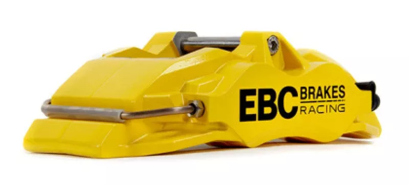 EBC Racing 13-16 BMW M235i (F22) /F23) Yellow Apollo-6 Front Left Caliper