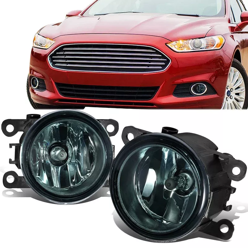 Factory Style Fog Lights w / Bulbs 06-21 Ford Mustang, 08-14 Focus Lincoln Navigator