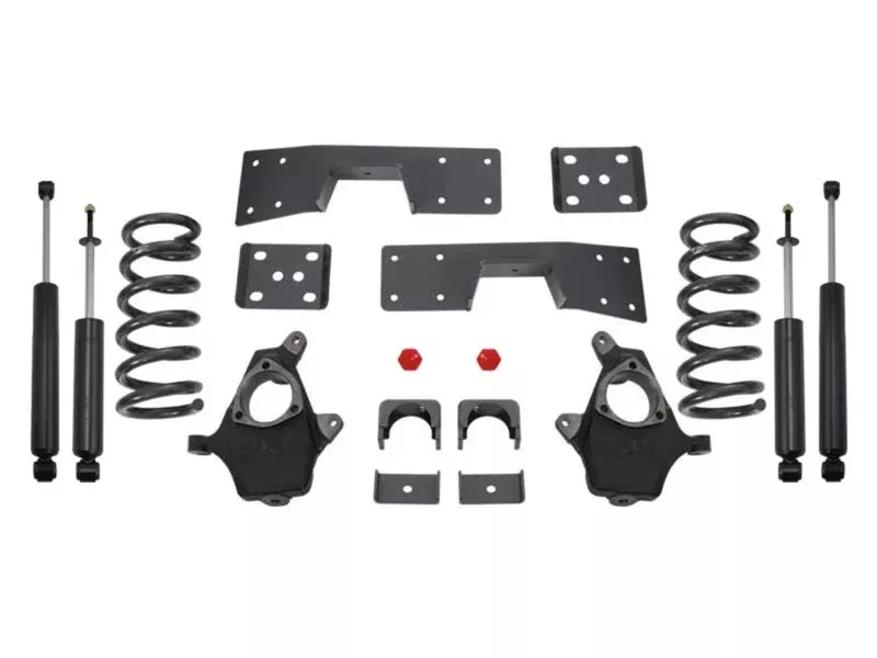 MaxTrac 99-06 GM C1500 2WD V6 3in /5in Lowering Spindle Kit