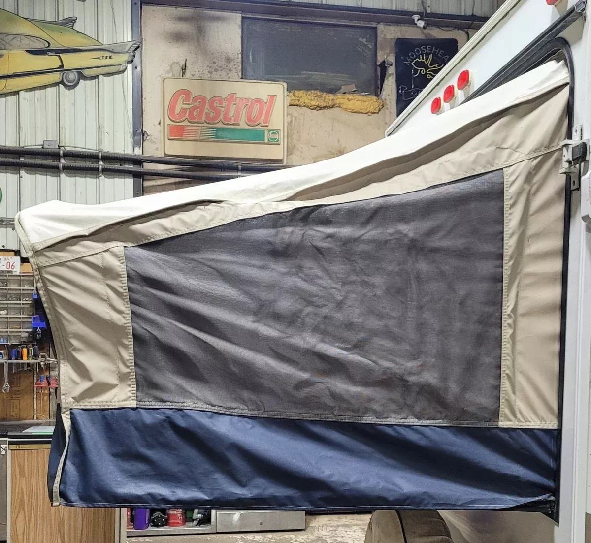 Used Fabric for Hybrid Fold Down Room-FRONT