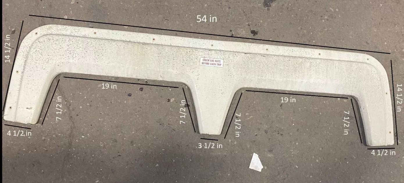 Used Fender Skirt 54" X 14 1/2"