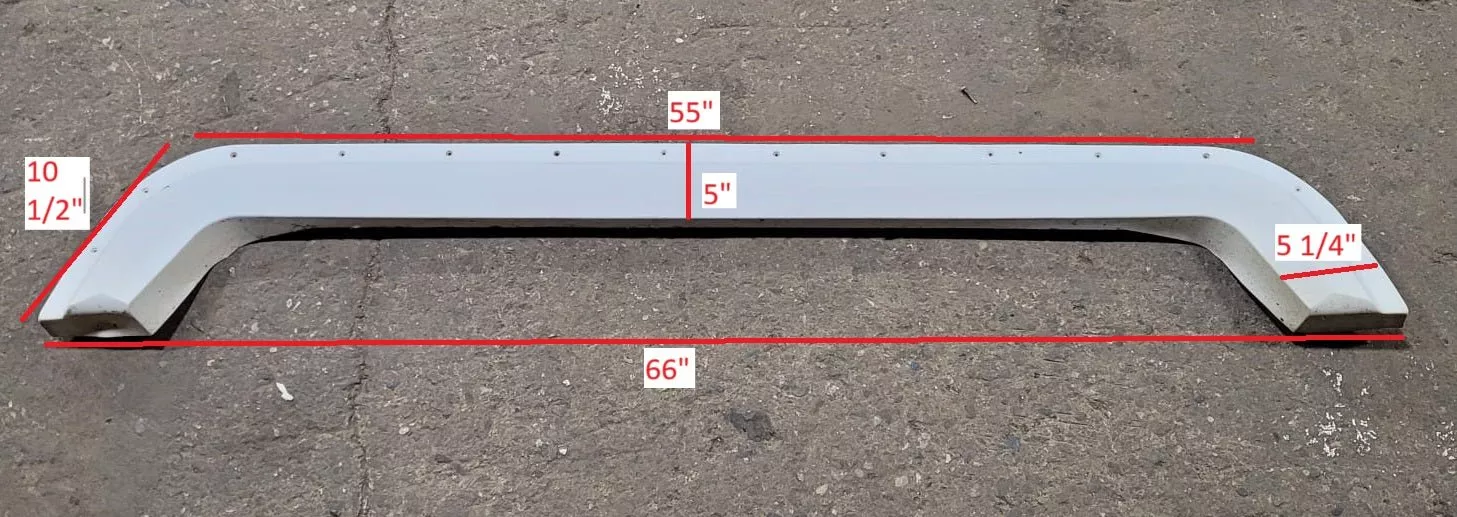 Used Fender Skirt 66" X 10 1/2"