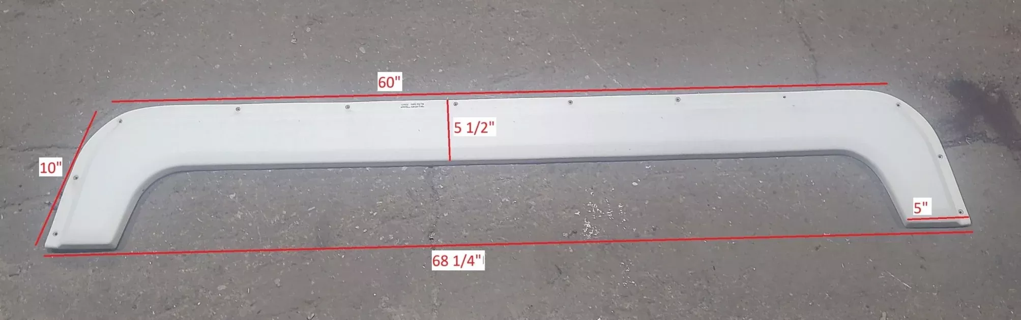 Used Fender Skirt 68 1/4" X 10"