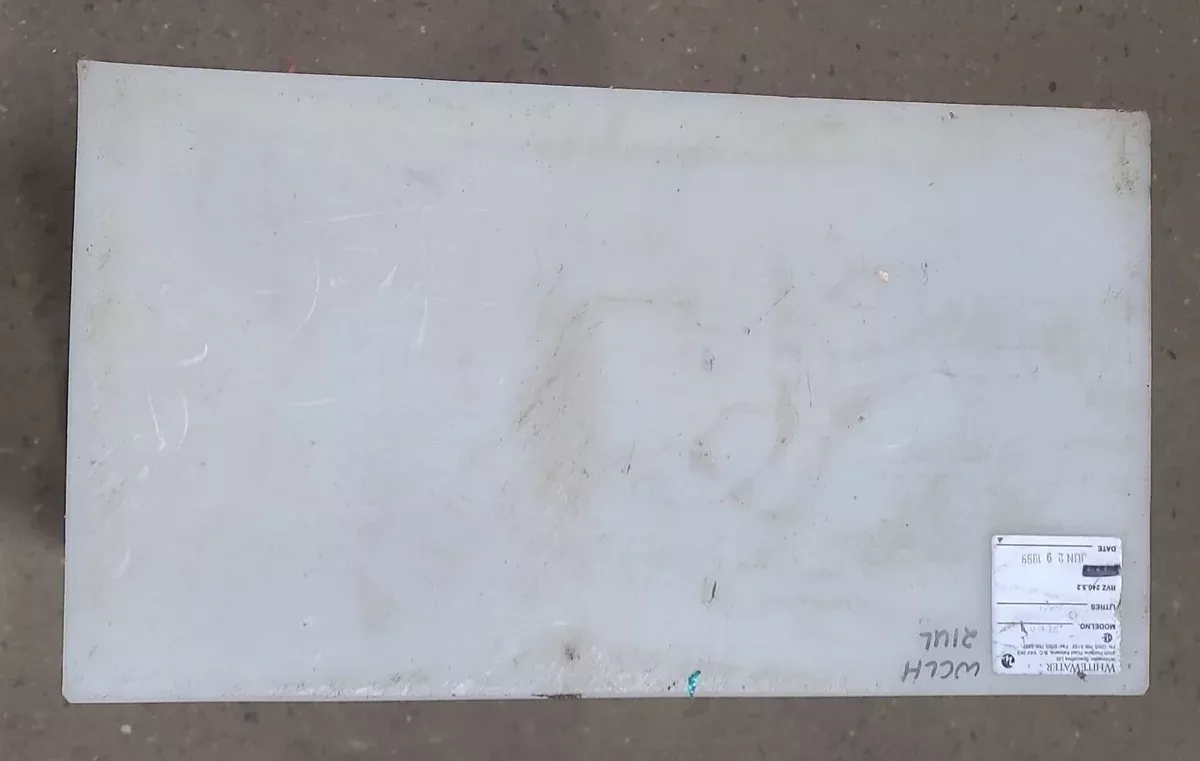 Used Fresh Water Tank 10 5/8" Hx 19 1/2" W x 36 1/4” L